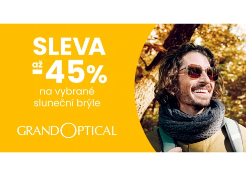 Podzimní výprodej slunečních brýlí