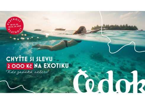 Chyťte si slevu na exotiku